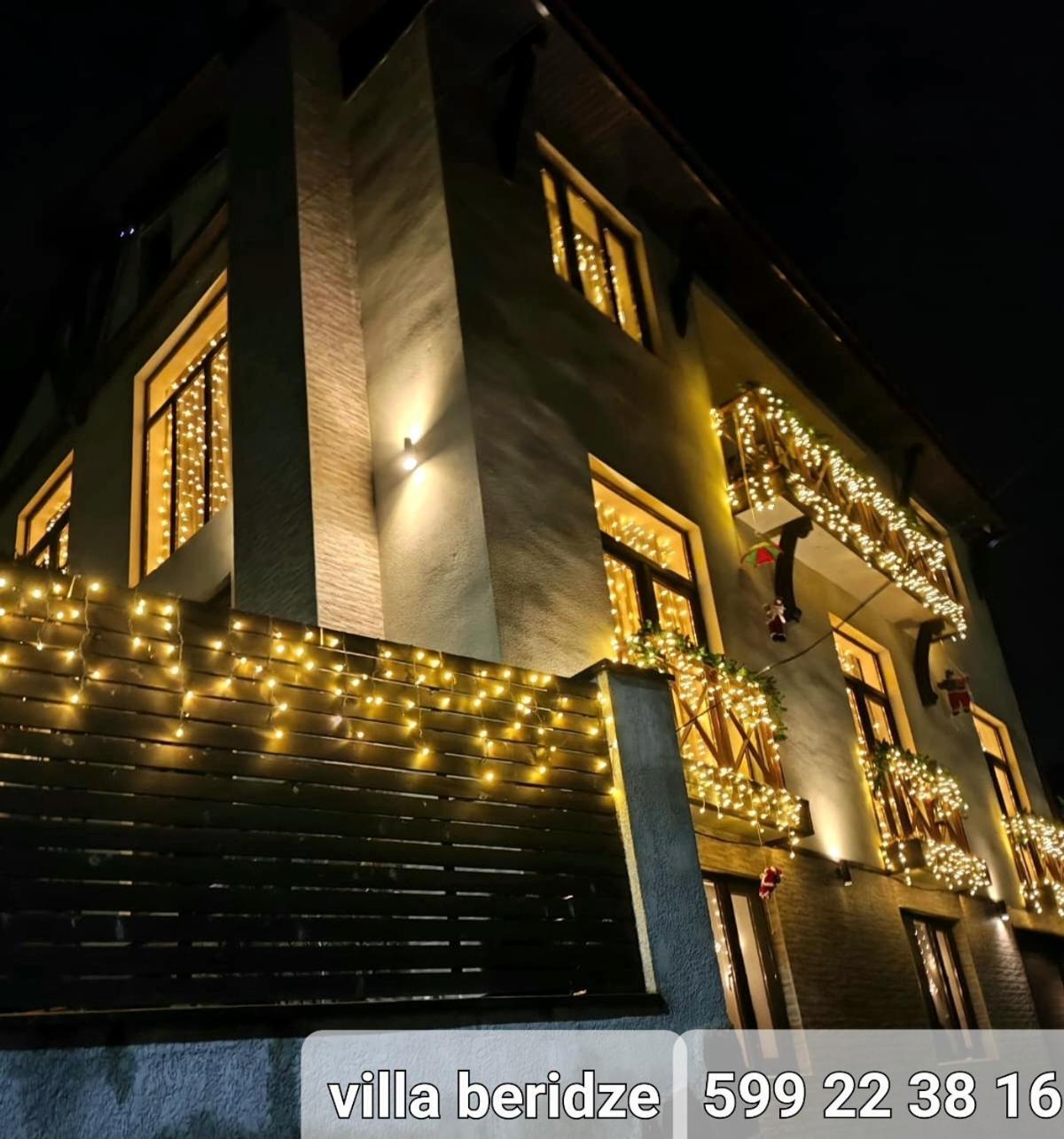 Villa Beridze ボルジョミ エクステリア 写真